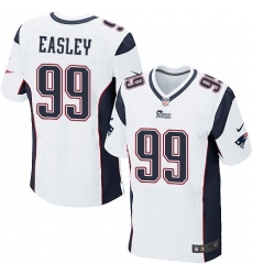 Nike Patriots #99 Dominique Easley White Mens Stitched NFL Elite Jersey Nike Patriots #99 Dominique Easley White Mens Stitched NFL Elite Jersey