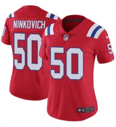 Nike Patriots #50 Rob Ninkovich Red Alternate Womens Stitched NFL Vapor Untouchable Limited Jersey Nike Patriots #50 Rob Ninkovich Red Alternate Womens Stitched NFL Vapor Untouchable Limited Jersey