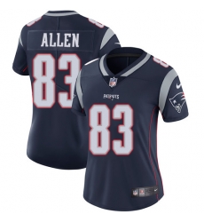 Nike Patriots #83 Dwayne Allen Navy Blue Team Color Womens Stitched NFL Vapor Untouchable Limited Jersey Nike Patriots #83 Dwayne Allen Navy Blue Team Color Womens Stitched NFL Vapor Untouchable Limited Jersey