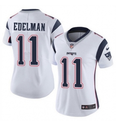 Women New England Patriots 11 Julian Edelman White Vapor Untouchable Stitched Jersey Women New England Patriots 11 Julian Edelman White Vapor Untouchable Stitched Jersey