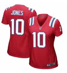 Women New England Patriots Mac Jones #10 Red Vapor Limited Jersey Women New England Patriots Mac Jones #10 Red Vapor Limited Jersey