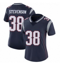 Women New England Patriots Rhamondre Stevenson #38 Navy Vapor Limited Jersey Women New England Patriots Rhamondre Stevenson #38 Navy Vapor Limited Jersey
