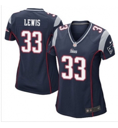 Women New Patriots #33 Dion Lewis Navy Blue Team Color Stitched NFL Elite Jersey Women New Patriots #33 Dion Lewis Navy Blue Team Color Stitched NFL Elite Jersey