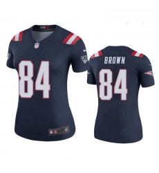 Women Nike New England Patriots 84 Antonio Brown Navy Blue Rush Jersey Women Nike New England Patriots 84 Antonio Brown Navy Blue Rush Jersey
