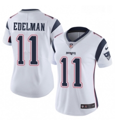 Womens Nike New England Patriots 11 Julian Edelman White Vapor Untouchable Limited Player NFL Jersey Womens Nike New England Patriots 11 Julian Edelman White Vapor Untouchable Limited Player NFL Jersey
