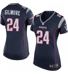 Womens Nike New England Patriots 24 Stephon Gilmore Game Navy Blue Team Color NFL Jersey Womens Nike New England Patriots 24 Stephon Gilmore Game Navy Blue Team Color NFL Jersey