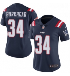 Womens Nike New England Patriots 34 Rex Burkhead Limited Navy Blue Rush Vapor Untouchable NFL Jersey Womens Nike New England Patriots 34 Rex Burkhead Limited Navy Blue Rush Vapor Untouchable NFL Jersey