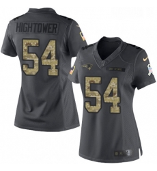 Womens Nike New England Patriots 54 Donta Hightower Limited Black 2016 Salute to Service NFL Jersey Womens Nike New England Patriots 54 Donta Hightower Limited Black 2016 Salute to Service NFL Jersey