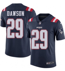 Nike Patriots #29 Duke Dawson Navy Blue Youth Stitched NFL Limited Rush Jersey Nike Patriots #29 Duke Dawson Navy Blue Youth Stitched NFL Limited Rush Jersey