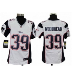 Nike Youth NFL New England Patriots #39 Danny Woodhead White Jerseys Nike Youth NFL New England Patriots #39 Danny Woodhead White Jerseys