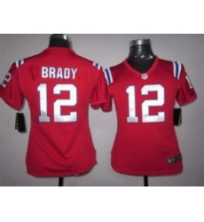 Nike Youth New England Patriots #12 Brady Red Jersey Nike Youth New England Patriots #12 Brady Red Jersey