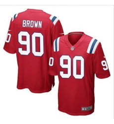 Youth New Patriots #90 Malcom Brown Red Alternate Stitched NFL Elite Jersey Youth New Patriots #90 Malcom Brown Red Alternate Stitched NFL Elite Jersey