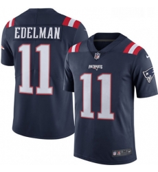 Youth Nike New England Patriots 11 Julian Edelman Limited Navy Blue Rush Vapor Untouchable NFL Jersey Youth Nike New England Patriots 11 Julian Edelman Limited Navy Blue Rush Vapor Untouchable NFL Jersey