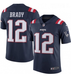 Youth Nike New England Patriots 12 Tom Brady Limited Navy Blue Rush Vapor Untouchable NFL Jersey Youth Nike New England Patriots 12 Tom Brady Limited Navy Blue Rush Vapor Untouchable NFL Jersey