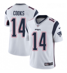 Youth Nike New England Patriots 14 Brandin Cooks White Vapor Untouchable Limited Player NFL Jersey Youth Nike New England Patriots 14 Brandin Cooks White Vapor Untouchable Limited Player NFL Jersey