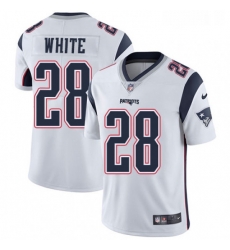Youth Nike New England Patriots 28 James White White Vapor Untouchable Limited Player NFL Jersey Youth Nike New England Patriots 28 James White White Vapor Untouchable Limited Player NFL Jersey