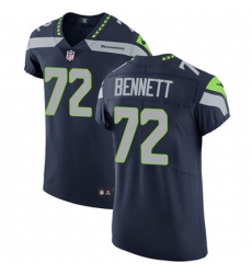 Men Nike Seahawks #72 Michael Bennett Steel Blue Team Color Stitched NFL Vapor Untouchable Elite Jersey Men Nike Seahawks #72 Michael Bennett Steel Blue Team Color Stitched NFL Vapor Untouchable Elite Jersey