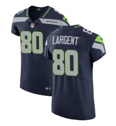 Men Nike Seahawks #80 Steve Largent Steel Blue Team Color Stitched NFL Vapor Untouchable Elite Jersey Men Nike Seahawks #80 Steve Largent Steel Blue Team Color Stitched NFL Vapor Untouchable Elite Jersey