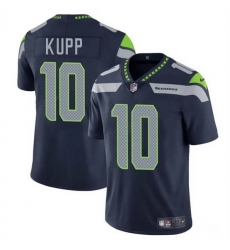 Men Seattle Seahawks 10 Cooper Kupp Navy 2024 Vapor Limited Stitched Football Jersey Men Seattle Seahawks 10 Cooper Kupp Navy 2024 Vapor Limited Stitched Football Jersey