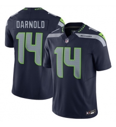 Men Seattle Seahawks 14 Sam Darnold Navy 2024 F U S E Vapor Limited Stitched Football Jersey Men Seattle Seahawks 14 Sam Darnold Navy 2024 F U S E Vapor Limited Stitched Football Jersey