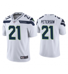 Men Seattle Seahawks 21 Adrian Peterson White Vapor Untouchable Limited Stitched Jersey Men Seattle Seahawks 21 Adrian Peterson White Vapor Untouchable Limited Stitched Jersey