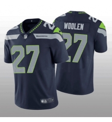Men Seattle Seahawks 27 Tariq Woolen Navy Vapor Untouchable Stitched Football Jersey Men Seattle Seahawks 27 Tariq Woolen Navy Vapor Untouchable Stitched Football Jersey