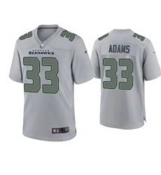 Men Seattle Seahawks 33 Jamal Adams Grey Atmosphere Fashion Stitched Game Jersey Men Seattle Seahawks 33 Jamal Adams Grey Atmosphere Fashion Stitched Game Jersey