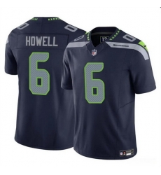 Men Seattle Seahawks 6 Sam Howell Navy 2023 F U S E Vapor Limited Stitched Football Jersey Men Seattle Seahawks 6 Sam Howell Navy 2023 F U S E Vapor Limited Stitched Football Jersey
