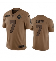 Men Seattle Seahawks 7 Geno Smith 2023 Brown Salute To Service Limited Stitched Football Jersey Men Seattle Seahawks 7 Geno Smith 2023 Brown Salute To Service Limited Stitched Football Jersey
