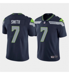 Men Seattle Seahawks 7 Geno Smith Navy Vapor Untouchable Limited Stitched Jersey Men Seattle Seahawks 7 Geno Smith Navy Vapor Untouchable Limited Stitched Jersey