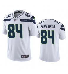 Men Seattle Seahawks 84 Colby Parkinson White Vapor Untouchable Limited Stitched Jersey Men Seattle Seahawks 84 Colby Parkinson White Vapor Untouchable Limited Stitched Jersey