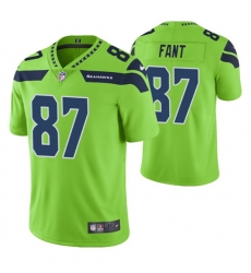 Men Seattle Seahawks 87 Noah Fant Green Vapor Untouchable Limited Stitched Jersey Men Seattle Seahawks 87 Noah Fant Green Vapor Untouchable Limited Stitched Jersey