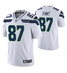 Men Seattle Seahawks 87 Noah Fant White Vapor Untouchable Limited Stitched Jersey Men Seattle Seahawks 87 Noah Fant White Vapor Untouchable Limited Stitched Jersey