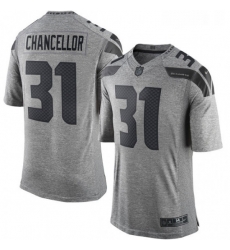 Mens Nike Seattle Seahawks 31 Kam Chancellor Limited Gray Gridiron NFL Jersey Mens Nike Seattle Seahawks 31 Kam Chancellor Limited Gray Gridiron NFL Jersey