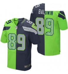 Mens Nike Seattle Seahawks 89 Doug Baldwin Elite NavyGreen Split Fashion NFL Jersey Mens Nike Seattle Seahawks 89 Doug Baldwin Elite NavyGreen Split Fashion NFL Jersey