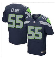 NEW Seattle Seahawks #55 Frank Clark Steel Blue Team Color mens Stitched NFL Elite Jersey NEW Seattle Seahawks #55 Frank Clark Steel Blue Team Color mens Stitched NFL Elite Jersey