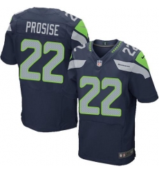 Nike Seahawks #22 C J Prosise Steel Blue Team Color Mens Stitched NFL Elite Jersey Nike Seahawks #22 C J Prosise Steel Blue Team Color Mens Stitched NFL Elite Jersey