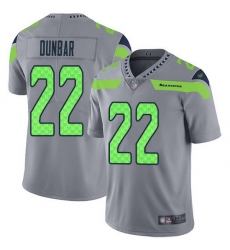 Nike Seahawks 22 Quinton Dunbar Gray Men Stitched NFL Limited Inverted Legend Jersey Nike Seahawks 22 Quinton Dunbar Gray Men Stitched NFL Limited Inverted Legend Jersey