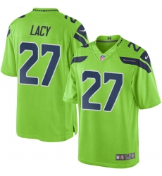 Nike Seahawks #27 Eddie Lacy Green Mens Stitched NFL Limited Rush Jersey Nike Seahawks #27 Eddie Lacy Green Mens Stitched NFL Limited Rush Jersey