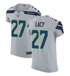 Nike Seahawks #27 Eddie Lacy Grey Alternate Mens Stitched NFL Vapor Untouchable Elite Jersey Nike Seahawks #27 Eddie Lacy Grey Alternate Mens Stitched NFL Vapor Untouchable Elite Jersey