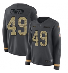 Nike Seahawks #49 Shaquem Griffin Anthracite Salute to Service Jersey Nike Seahawks #49 Shaquem Griffin Anthracite Salute to Service Jersey