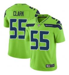 Nike Seahawks #55 Frank Clark Green Mens Stitched NFL Limited Rush Jersey Nike Seahawks #55 Frank Clark Green Mens Stitched NFL Limited Rush Jersey