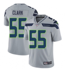 Nike Seahawks #55 Frank Clark Grey Alternate Mens Stitched NFL Vapor Untouchable Limited Jersey Nike Seahawks #55 Frank Clark Grey Alternate Mens Stitched NFL Vapor Untouchable Limited Jersey