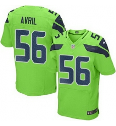 Nike Seahawks #56 Cliff Avril Green Mens Stitched NFL Elite Rush Jersey Nike Seahawks #56 Cliff Avril Green Mens Stitched NFL Elite Rush Jersey