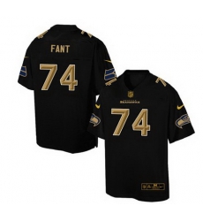 Nike Seahawks #74 George Fant Black Men Stitched NFL Elite Pro Line Gold Collection Jersey Nike Seahawks #74 George Fant Black Men Stitched NFL Elite Pro Line Gold Collection Jersey