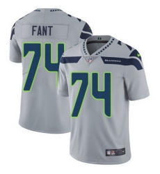 Nike Seahawks #74 George Fant Grey Alternate Mens Stitched NFL Vapor Untouchable Limited Jersey Nike Seahawks #74 George Fant Grey Alternate Mens Stitched NFL Vapor Untouchable Limited Jersey