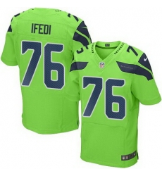 Nike Seahawks #76 Germain Ifedi Green Mens Stitched NFL Elite Rush Jersey Nike Seahawks #76 Germain Ifedi Green Mens Stitched NFL Elite Rush Jersey