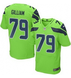 Nike Seahawks #79 Garry Gilliam Green Mens Stitched NFL Elite Rush Jersey Nike Seahawks #79 Garry Gilliam Green Mens Stitched NFL Elite Rush Jersey
