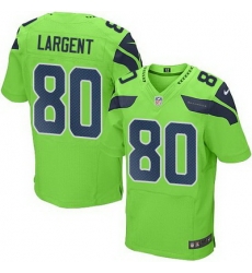 Nike Seahawks #80 Steve Largent Green Mens Stitched NFL Elite Rush Jersey Nike Seahawks #80 Steve Largent Green Mens Stitched NFL Elite Rush Jersey