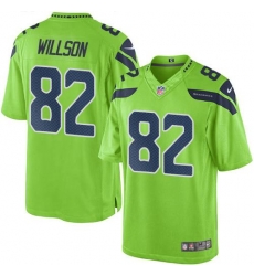 Nike Seahawks #82 Luke Willson Green Mens Stitched NFL Limited Rush Jersey Nike Seahawks #82 Luke Willson Green Mens Stitched NFL Limited Rush Jersey